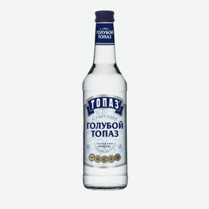 Настойка горькая ГОЛУБОЙ ТОПАЗ 38% 0,5Л