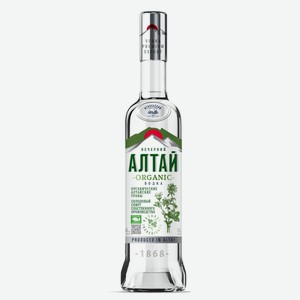 Водка Вечерний Алтай Органик 40% 0,5л
