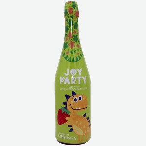 Напиток б/а JOY PARTY КЛУБНИКА 0,75Л, ,