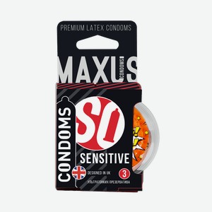 Презервативы Maxus Ультратонкие №3, , ,