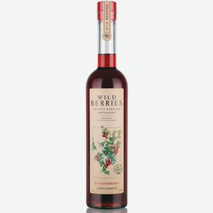 Настойка сладкая БРУСНИКА 18% 0,5Л, ,