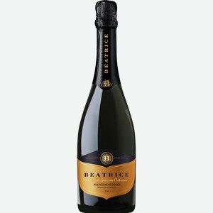 Вино игристое БЕАТРИЧЕ 10,5% БЕЛ. П/СЛ. 0,75Л