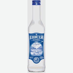 Водка Енисей Батюшка Люкс 40% 0,375л, ,