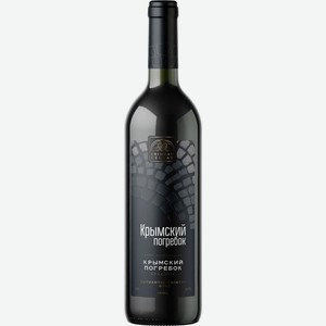 Вино Крымский Погребок 10-12% Кр. П/сл. 0,75л, ,