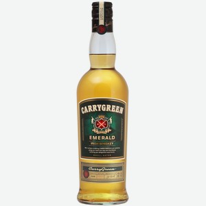 Виски ирландский купажированный КЕРРИГРИН ЭМЕРАЛЬД 40% 0,7Л, ,