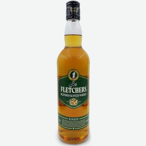 Виски купажированный СЭР ФЛЕТЧЕРС 40% 0,7Л