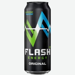 Энергетический напиток FLASH ENERGY Ж/Б. 0,45Л, ,