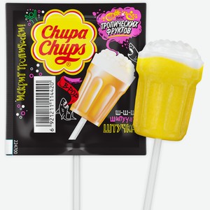 Карамель леденцовая CHUPA-CHUPS СО ВКУСОМ ТРОПИЧЕСКИХ ФРУКТОВ 15Г, , ,
