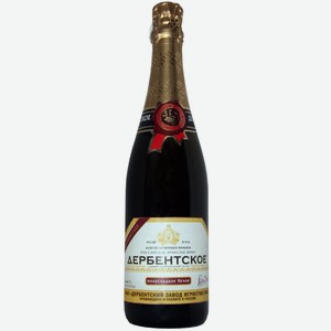 Вино игристое географ. РОССИЙСКОЕ ДЕРБЕНТСКОЕ ДАГЕСТАН 10,5-12,5% БЕЛ. П/СЛ. 0,75Л, ,