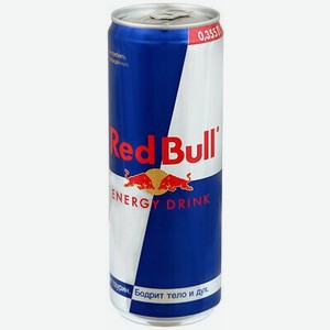 Энергетический б/а напиток RED BULL Ж/Б. 0,355Л, ,