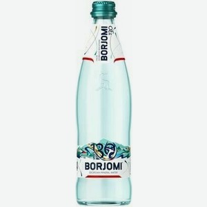 Минеральная вода BORJOMI ГАЗ. СТ/Б. 0,5Л, ,