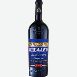Вино  Мирони  Киндзмараули, 750 мл, Красное, Полусладкое