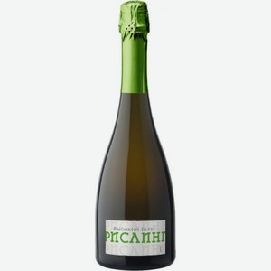 Вино игристое Высокий берег рислинг з/г/у Кубань российское брют белое 10-13% 0,75л