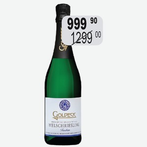 Вино игр. Гольдек Вельшрислинг Трокен бел.сух. 12% 0,75л