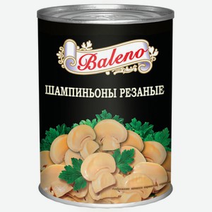 Шампиньоны Резаные Baleno Ж/б. 400г, , ,