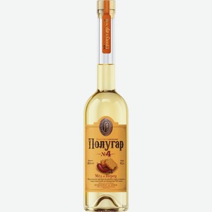 Водка  Полугар  №4, Мед и перец, 500 мл