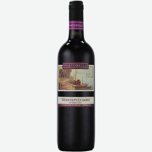 Вино красное сухое Portobello Montepulciano d Abruzzo 12.5% 0.75 л