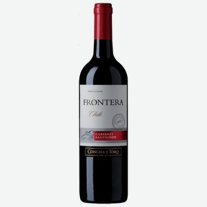 Вино красное Frontera Cabernet Sauvignon полусухое 12%, 0.75 л (Concha y Toro)
