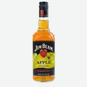 Бурбон Jim Beam Apple 0.7 л, 4 года, 35%, США