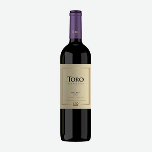 Вино Toro Centenario Malbec, красное, полусухое, 13,5%, 0,75 л, Аргентина