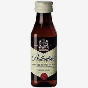 Виски Ballantine s Finest 0.05 л, 3 года, 40%, Шотландия