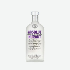 Водка Absolut Kurant 0.7 л со вкусом смородины