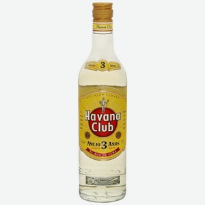 Ром Havana club Anejo 3 года 40%, 0,7 л