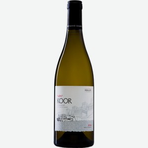 Вино белое Koor White сухое 13%, 0.75 л