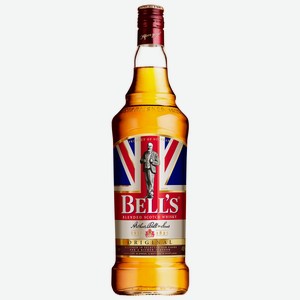 Виски Bell s Original купажированный 1 л, 3 года, 40%, Шотландия