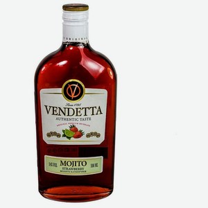 Напиток винный Vendetta Mojito Strawberry 0.5 л