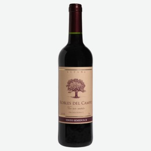 Вино Robles del Campo Tinto Semidulce 0.75 л