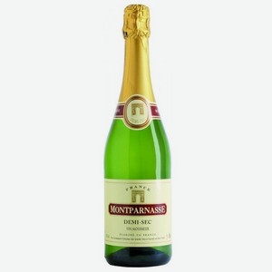 Вино игристое Montparnasse белое полусладкое 0,75 л