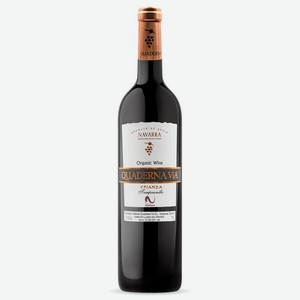 Вино красное Quaderna Tempranillo Navarra Crianza, 0.75 л