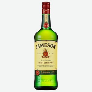 Виски Jameson 1 л, 3 года, 40%, Ирландия