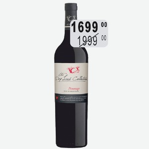 Вино Драй Лэнд Коллекшн Резолв Пинотаж крас.сух. 14% 0,75л