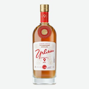 Коньяк грузинский марочный КВВК Bolero & Co ГРЕМИ 9-летний 40% 0,5л 0.5 л