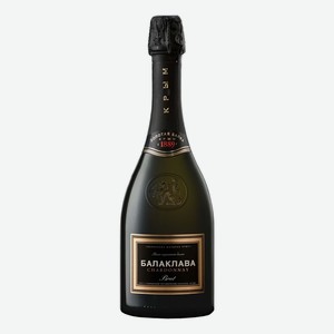 Вино игристое Балаклава Шардоне Брют белое 750 мл
