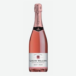Вино игристое Louis Vallon Cremant de Bordeaux розовое брют  12.0 % 750 мл