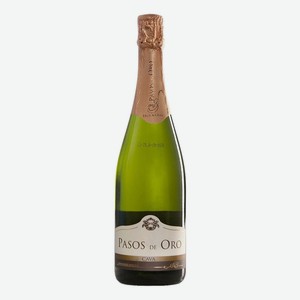 Вино игристое Pasos de Oro Cava белое полусухое 750 мл Испания