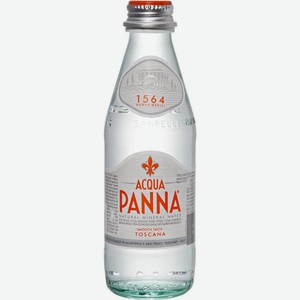 Вода  Аква Панна , в стеклянной бутылке, 250 мл