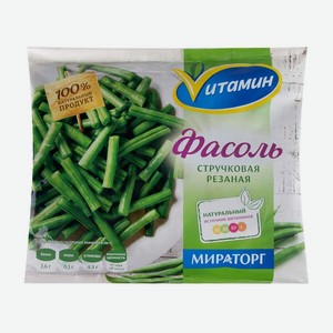 Фасоль стручковая резаная Мираторг 400г