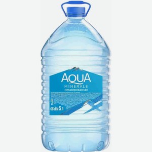 Вода  Аква Минерале  Негазированная, ПЭТ, 5000 мл
