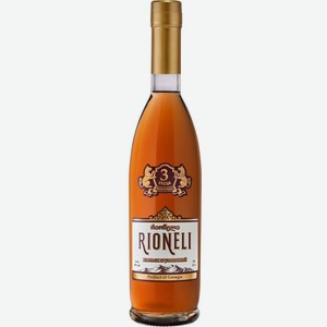 Коньяк  Рионели  3 Звезды, 500 мл