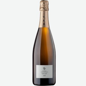 Вино игристое белое брют выдержанное ЗНМП Дивноморское GRANDE CUVEE 2019 0.75 л