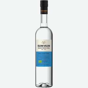 Водка  Суммум  Органик Сингл Эстейт, 700 мл