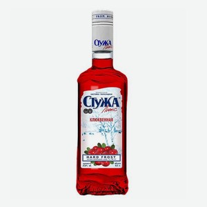 Настойка полусладкая Стужа люкс клюквенная, 100 мл