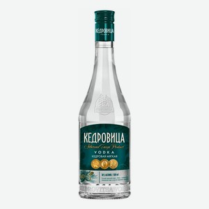 Водка Кедровица Кедровая мягкая 500мл
