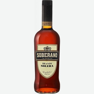 Бренди  Соберано  Солера, 700 мл