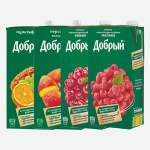 Добрый Нектар в ассортименте 2 л