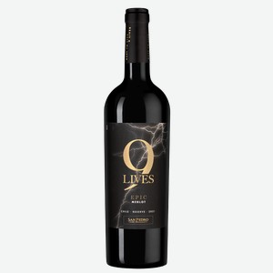 Вино 9 Lives Epic Merlot Reserve 0.75 л.